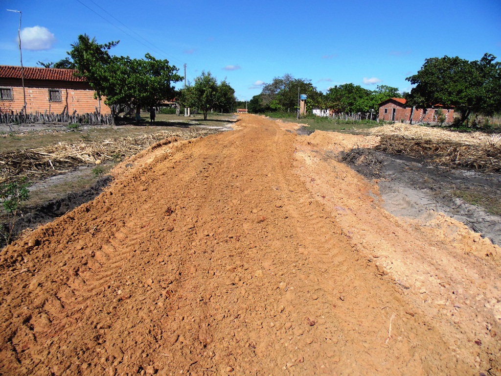 Estrada da Localidade Vertente Grande Deixa Moradores Entusiasmados