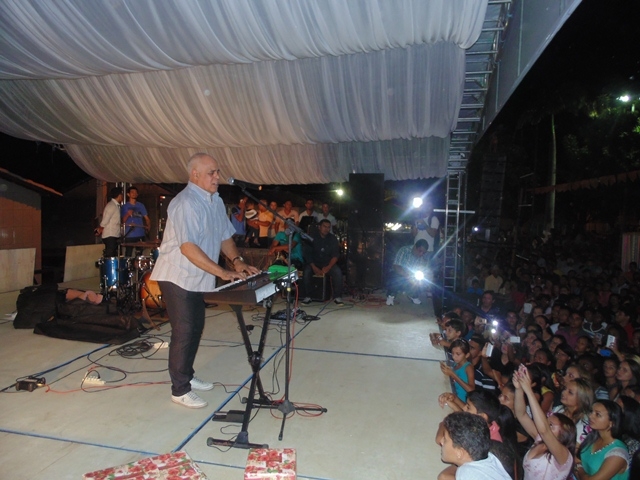Noite evangélica abre as festividade pelo aniversario de Água Branca - PI - Imagem 61