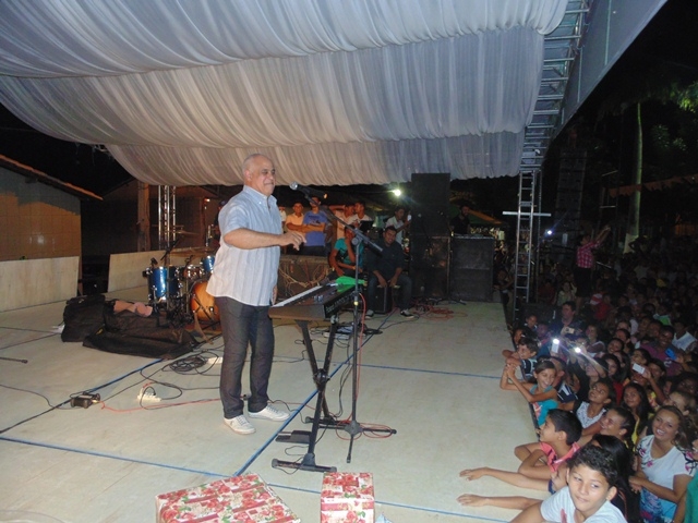 Noite evangélica abre as festividade pelo aniversario de Água Branca - PI - Imagem 50