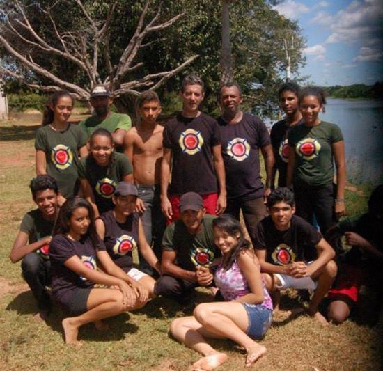 GAV inova ao realizar 1 º treino de rapel 