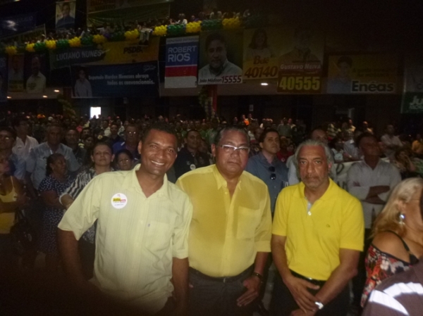 Comitiva de Redenção do Gurguéia participa de convenção em Teresina PI - Imagem 1