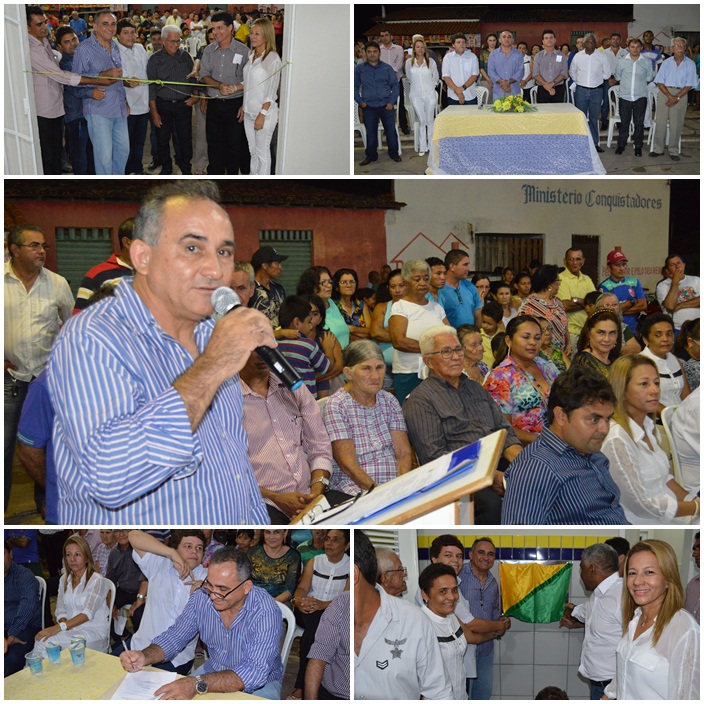 Com grande participação popular prefeito Bernildo Val inaugura UBS em Buriti dos Lopes