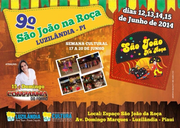 Companhia do Forró é a grande atração do 9° São João na Roça de Luzilândia - Imagem 1