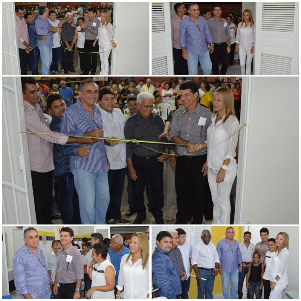 Com grande participação popular prefeito Bernildo Val inaugura UBS em Buriti dos Lopes - Imagem 1