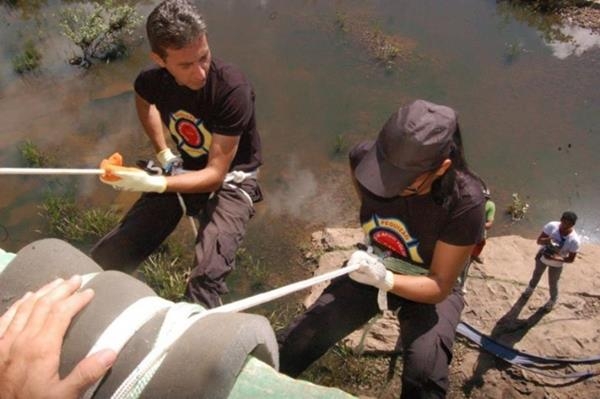 GAV inova ao realizar 1 º treino de rapel - Imagem 3