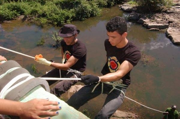 GAV inova ao realizar 1 º treino de rapel - Imagem 4