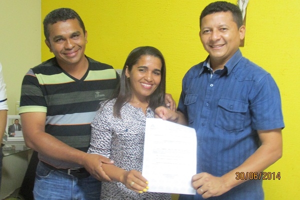 Manin Geronço e Raimundo do PT acabaram de empossar as novas secretárias  - Imagem 1