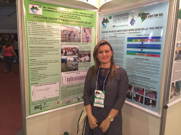 Secretária de Saúde de Santa Rosa participa de Congresso em Espírito Santo