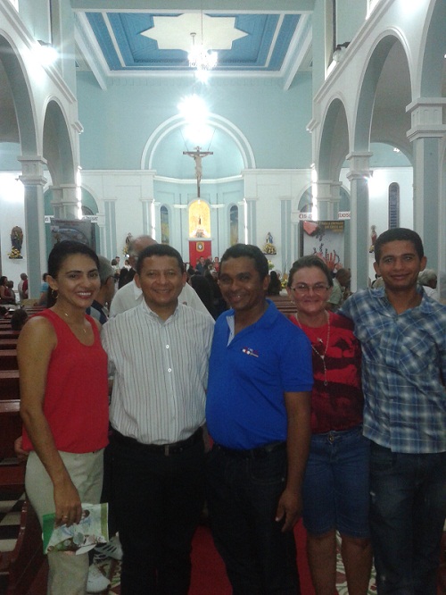 Prefeito Manin Geronço e Comitiva participaram da trezena de S. Antonio em Campo Maior