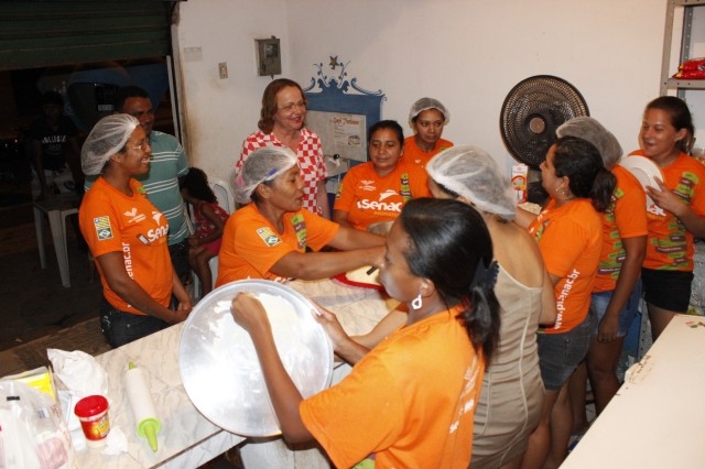 Prefeita Salete Rego visita alunos do PRONATEC em Miguel Alves - Imagem 7