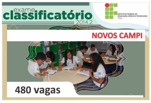 Lançado edital com 480 vagas para cursos técnicos