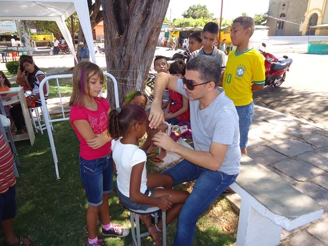 Crianças se divertem no Segundo dia da XXXI Semana Cultural da Juventude Ipiranguense - Imagem 32
