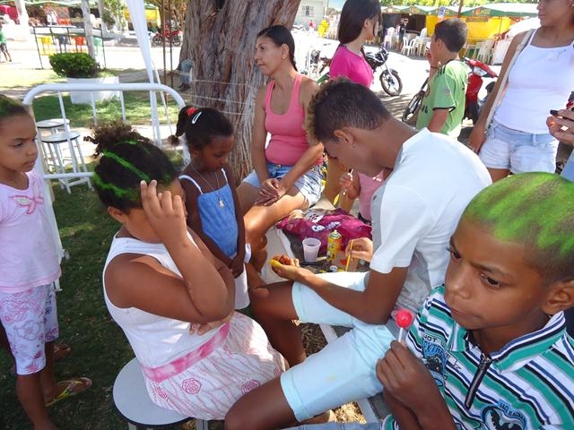Crianças se divertem no Segundo dia da XXXI Semana Cultural da Juventude Ipiranguense - Imagem 25