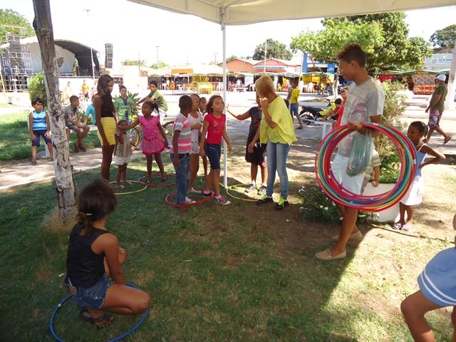 Crianças se divertem no Segundo dia da XXXI Semana Cultural da Juventude Ipiranguense - Imagem 43