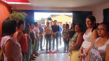 Prédio da Creche e Pré-Escola Vovó dos Anjos é reinaugurado pela Prefeita Ana Célia