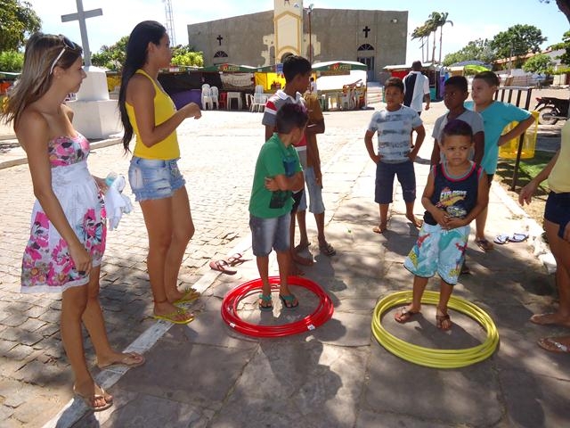 Crianças se divertem no Segundo dia da XXXI Semana Cultural da Juventude Ipiranguense - Imagem 23