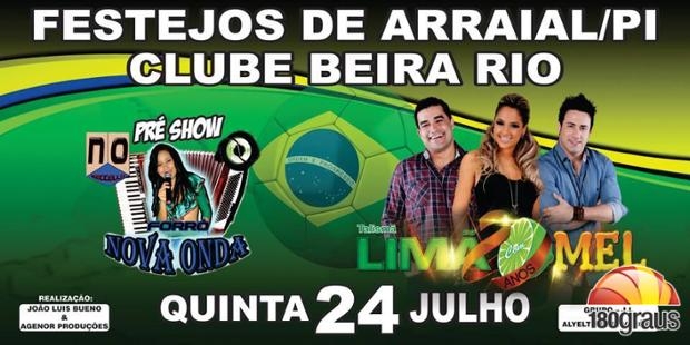 Arraial - Pi o melhor festejo do médio parnaíba já esta com sua programação confirmada. - Imagem 4