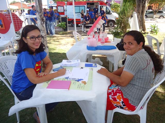 Secretaria Municipal de Saúde realizou a Tenda da Saúde - Imagem 79