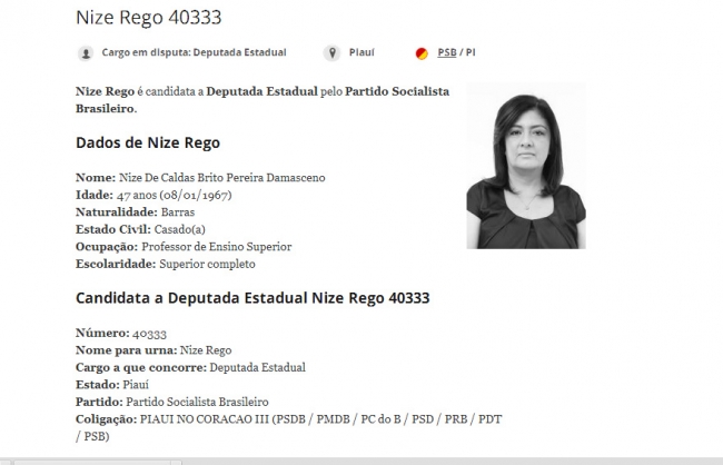 Nize Rego: pesquisa mostra candidata em segundo lugar - Imagem 5