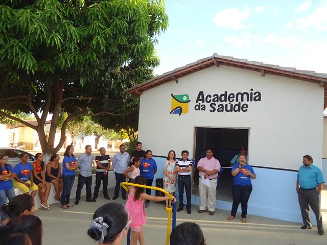 Prefeito Dr. Zé Maria inaugurou a Academia da Saúde - Imagem 46