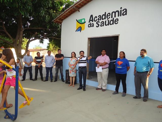 Prefeito Dr. Zé Maria inaugurou a Academia da Saúde - Imagem 34