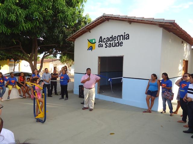 Prefeito Dr. Zé Maria inaugurou a Academia da Saúde - Imagem 61
