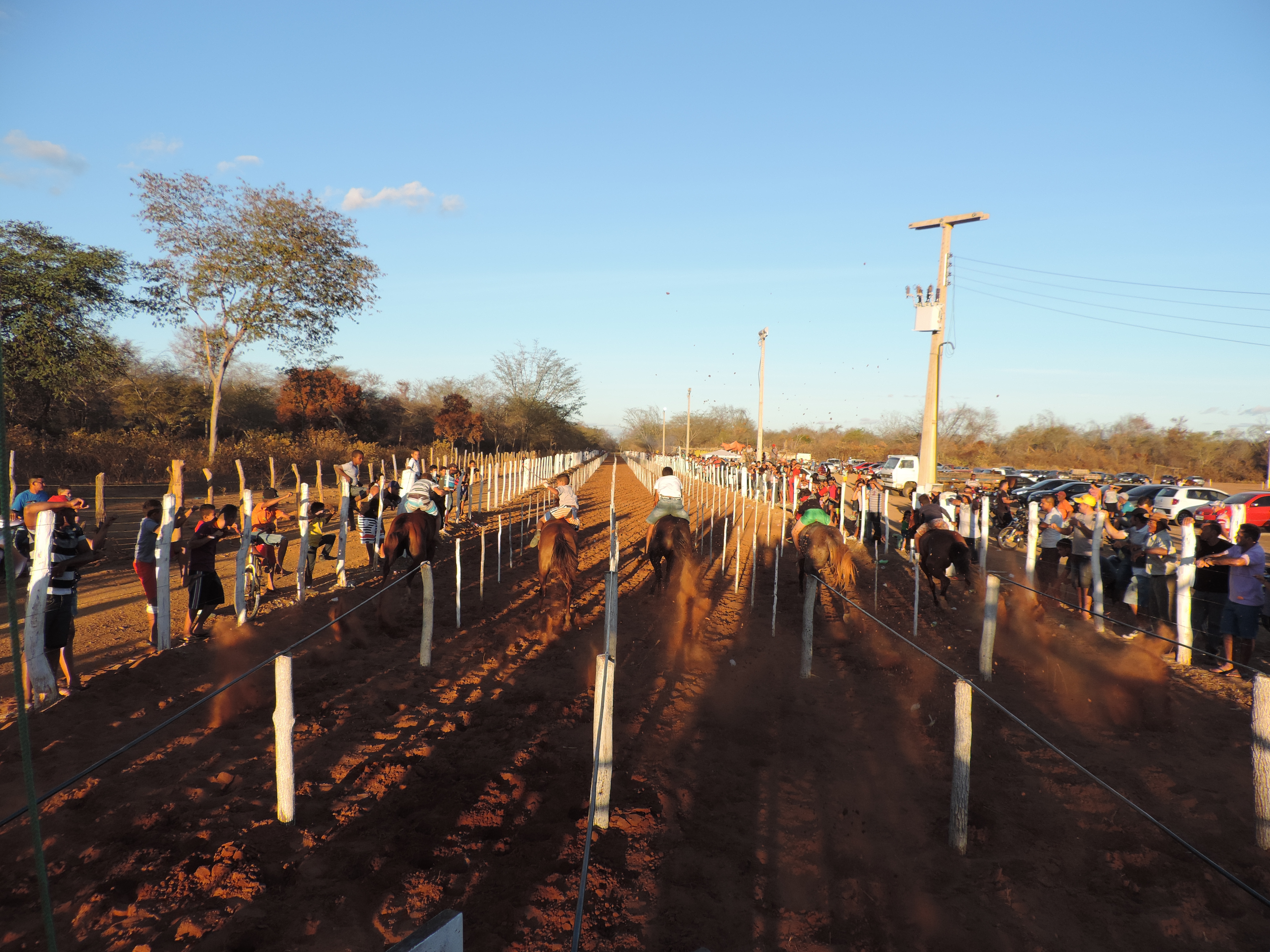 Tradicional Corridas de cavalos de Barra D“Alcântara