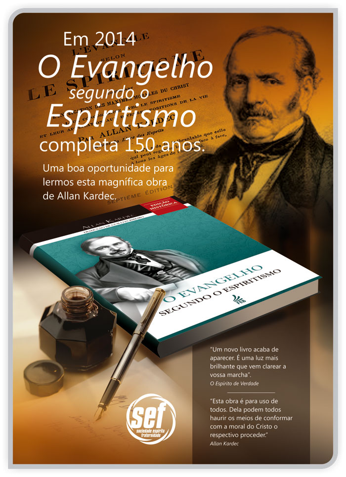 10ª  Jornada Espírita comemora 150 anos do Evangelho
