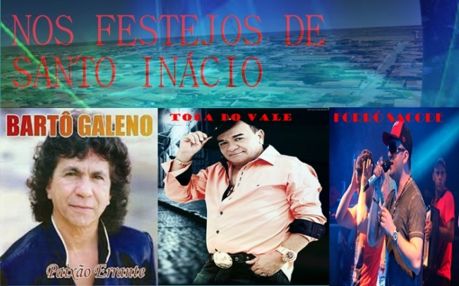 Nos festejos de Santo Inácio Clube espaço Show - Imagem 1