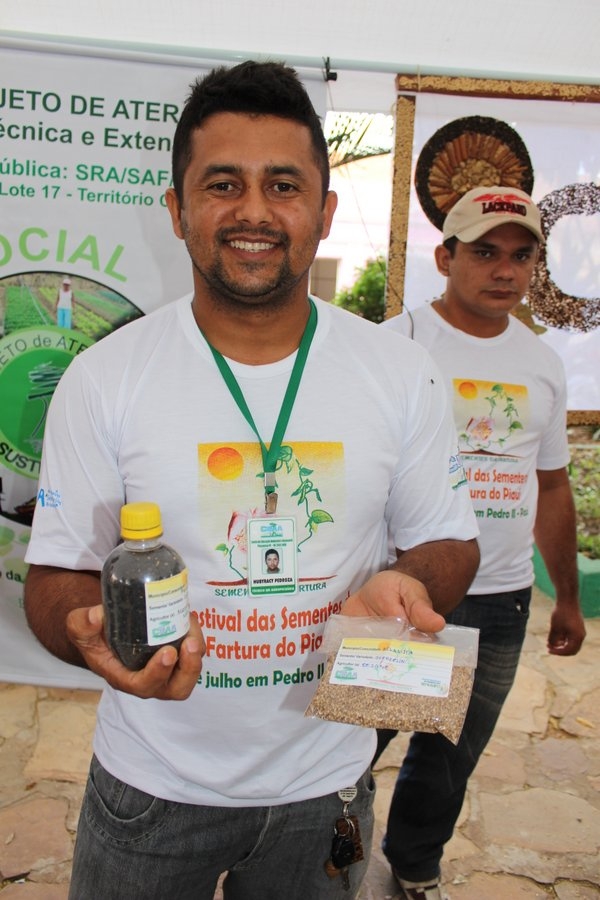 Sementes raras e exóticas são mostradas no I Festival das Sementes da Fartura, realizado no município de Pedro II - Imagem 19