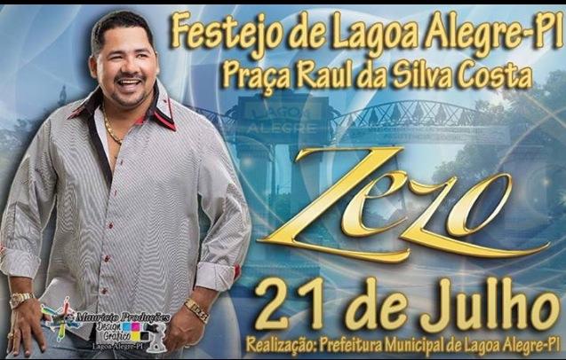Bons shows na programação cultural dos festejos em Lagoa Alegre; veja!