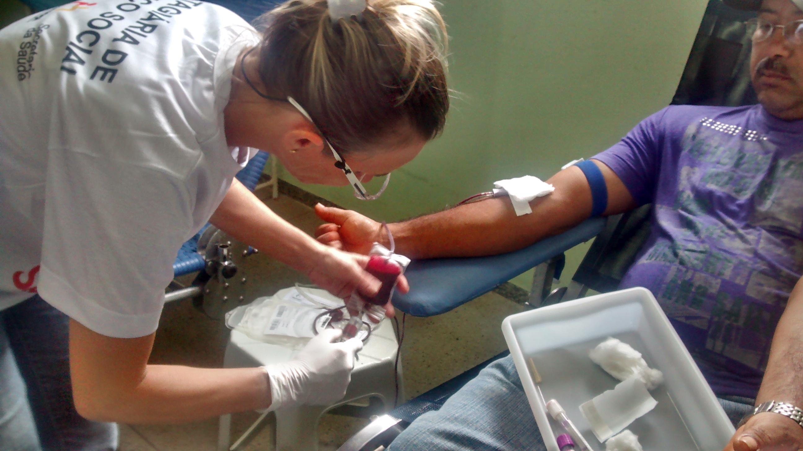 Começa hoje campanha para doação de sangue em Oeiras