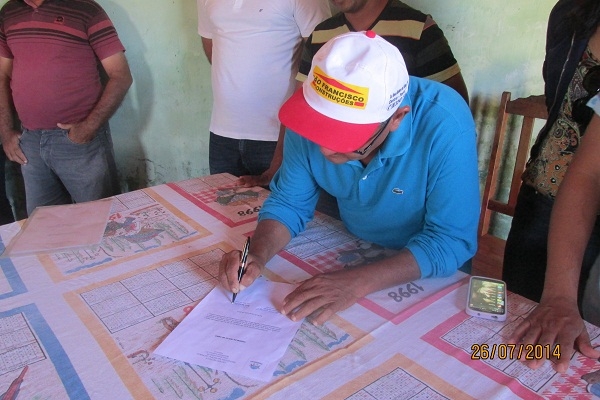 Prefeito Manin Geronço assina ordem de serviço da reconstrução da estrada da Comunidade Vila Boa Hora - Imagem 5