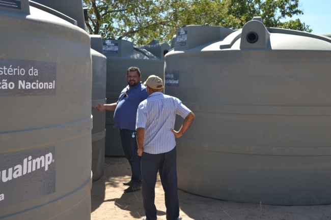 Belém do Piauí recebe cisternas do programa Água para Todos - Imagem 7