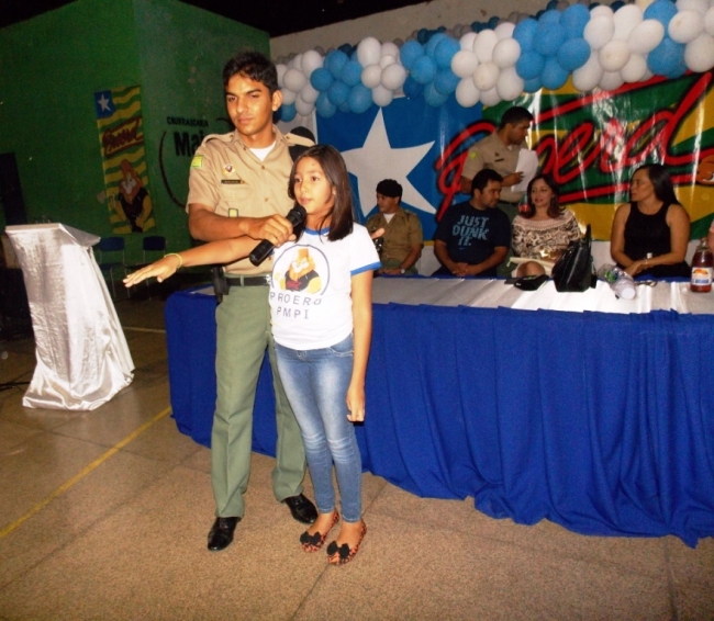 Policia Militar realizou a II formatura do PROERD em Capitão de Campos - Imagem 36