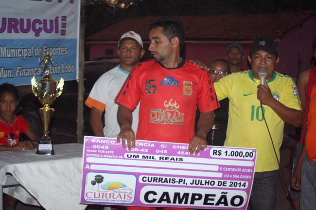 Terçado é o 1º campeão do 1º campeonato da região do Uruçuí. - Imagem 2