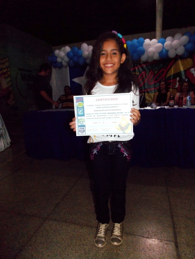 Policia Militar realizou a II formatura do PROERD em Capitão de Campos - Imagem 34