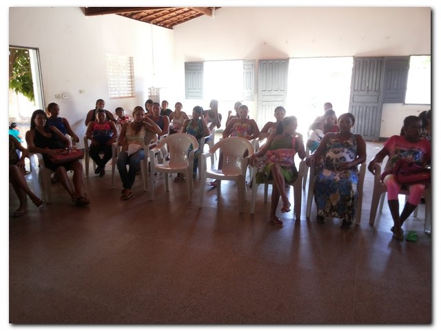 Reunião com o Grupo de Apoio e Atenção a Gestante do Centro de Referência da Assistência Social-CRAS - Imagem 1
