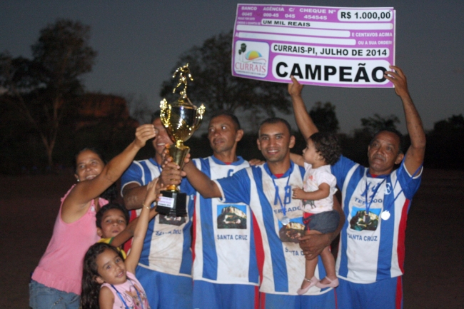 Terçado é o 1º campeão do 1º campeonato da região do Uruçuí. - Imagem 1