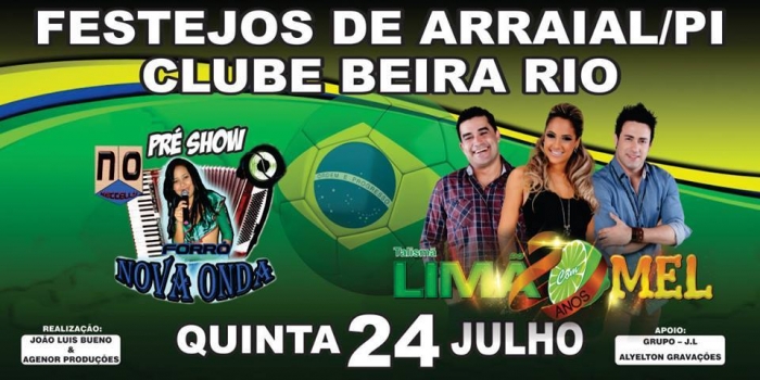 Programação já comfirmada das bandas do grande festejo da cidade de Arraial - PI. - Imagem 7