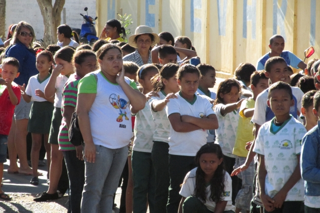 Rede Municipal de Ensino Faz o seu primeiro Ensaio para desfile de 7 de setembro em Agricolândia - Imagem 13