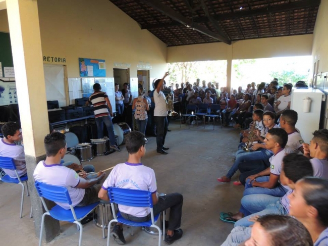secretaria de Cultura inicia oficinas de música em Curralinhos -PI - Imagem 10