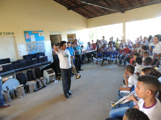 secretaria de Cultura inicia oficinas de música em Curralinhos -PI - Imagem 6