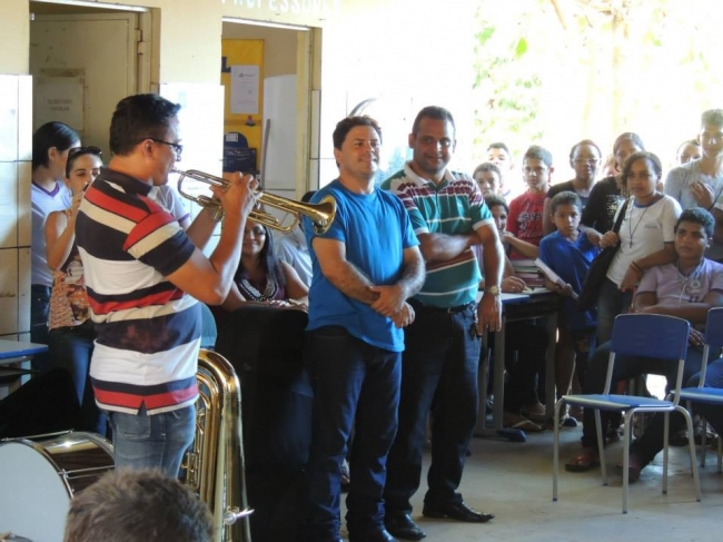 secretaria de Cultura inicia oficinas de música em Curralinhos -PI - Imagem 2
