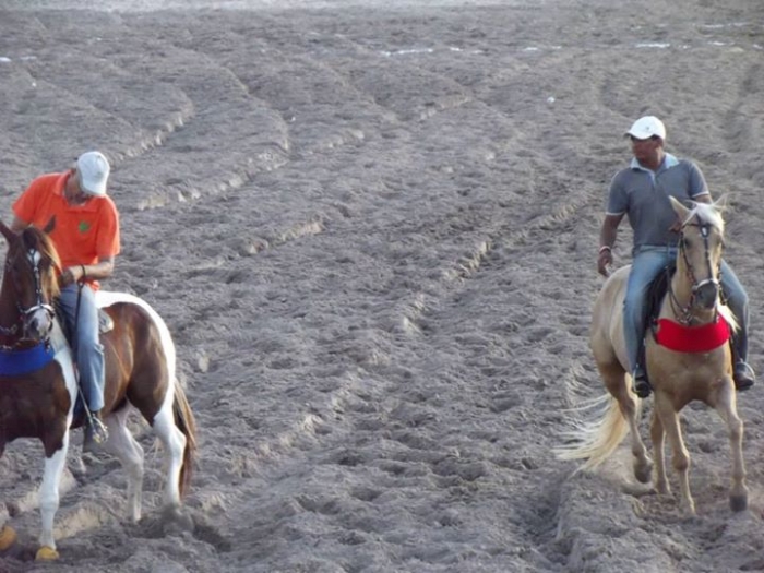 É o Boi, o Cavalo e o Vaqueiro. Derruba do Boi na Vaquejada do Parque Benecarmo - Imagem 48