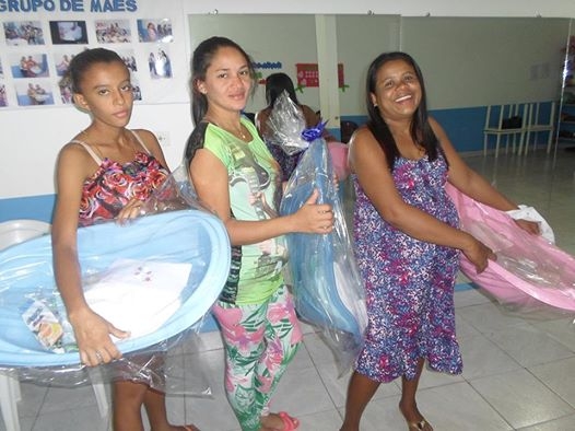 Cidadania e proteção social - CRAS realiza encontro com o Grupo de Mães gestantes e entrega kits bebê. - Imagem 5