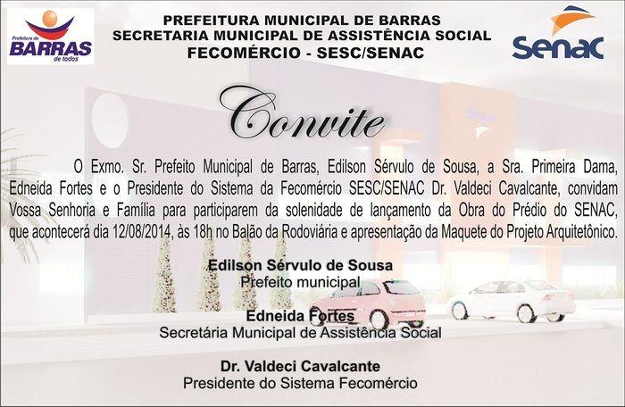 Solenidade de lançamento do prédio do SENAC acontecerá nesta terça-feira - Imagem 2