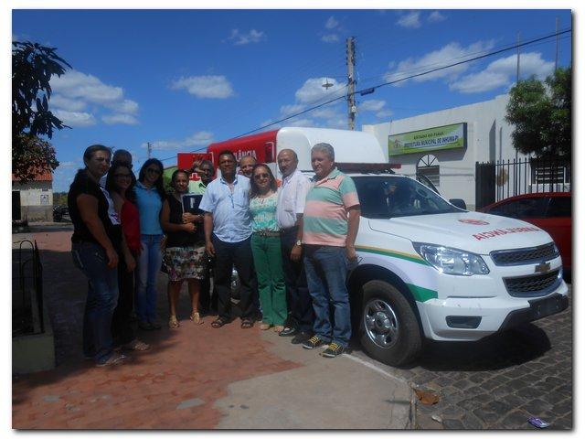 Dr. Moura conseguiu em parceria com a Secretarria do Estado uma ambulância para o Hospital Inhazinha Nunes - Imagem 5