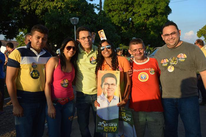 Comitê de campanha do PMDB é inaugurado com grande caminhada em Uruçuí - Imagem 19