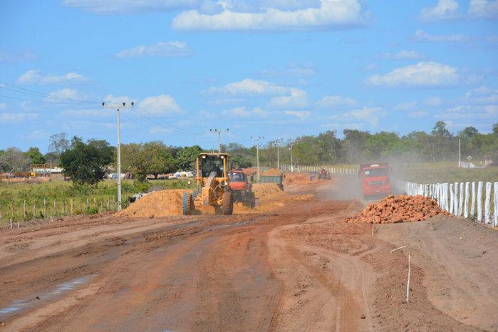 Prefeita Renata Coelho, visita as obras da Rodovia Perimetral Sul - Imagem 2